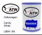 Preview: Volkswagen, Candy White, LB9A / B4: 500ml Lackdose, von ATW Autoteile West.